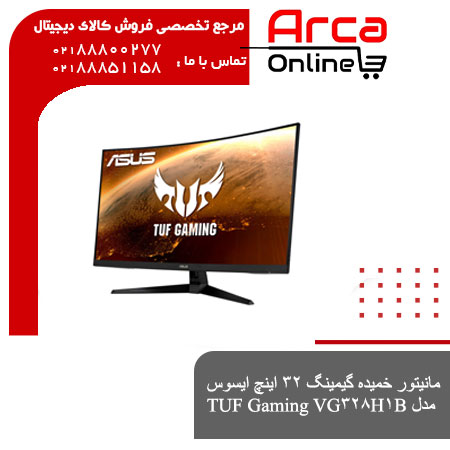 مانیتور خمیده گیمینگ ۳۲ اینچ ایسوس مدل TUF Gaming VG۳۲۸H۱B